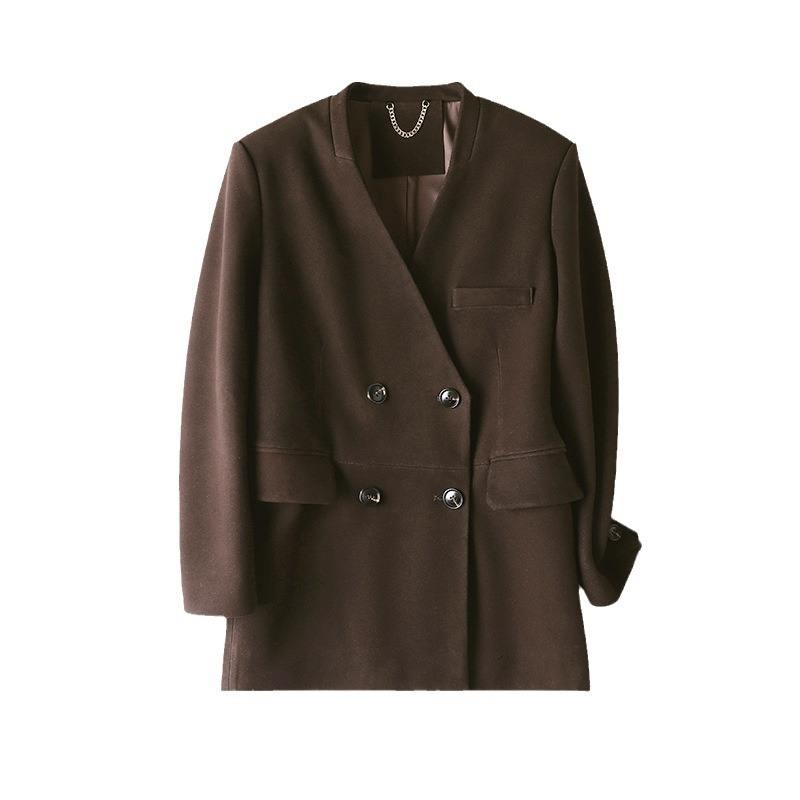 Women's genuine leather coat - New Arrival Customized Leather Fabric Jacket Suit Suede Sh | Unidekuaidi