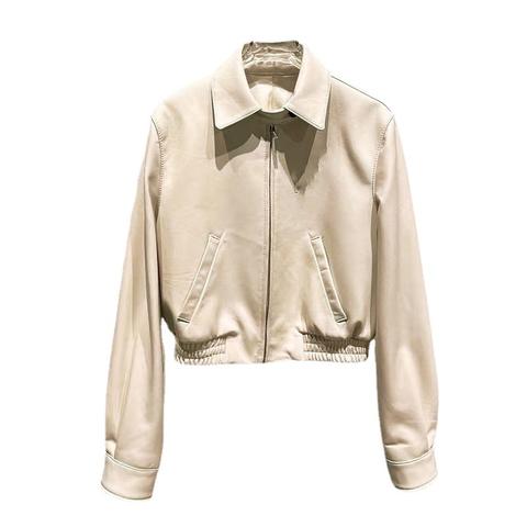 Women's genuine leather coat - High Quality Preppy Look Genuine Leather Coat Fashion Long | Unidekuaidi