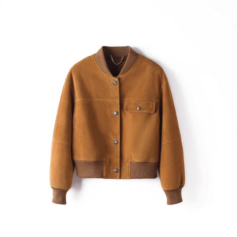 Women's genuine leather coat - Manufacturer New Design Vintage Custom Leather Coat Baseba | Unidekuaidi