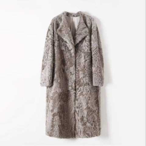 Women's genuine leather coat - Women Fashion Winter Coats Turn-down Collar Coat Solid Lux | Unidekuaidi