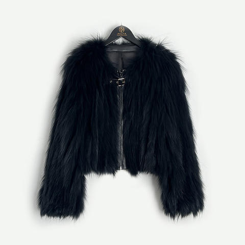 Women's genuine leather coat - New Arrival Women Real Fur Coat Luxury O-neck Long Sleeve | Unidekuaidi