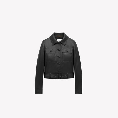 Women's genuine leather coat - Spring New Arrival Women Coat Turn-down Collar Tooling Sho | Unidekuaidi