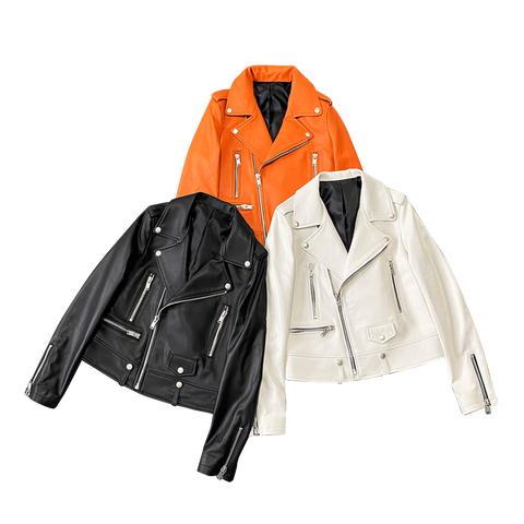 Women's genuine leather coat - New Arrival Customized Hot Sale Sexy Style Solid Color Lea | Unidekuaidi