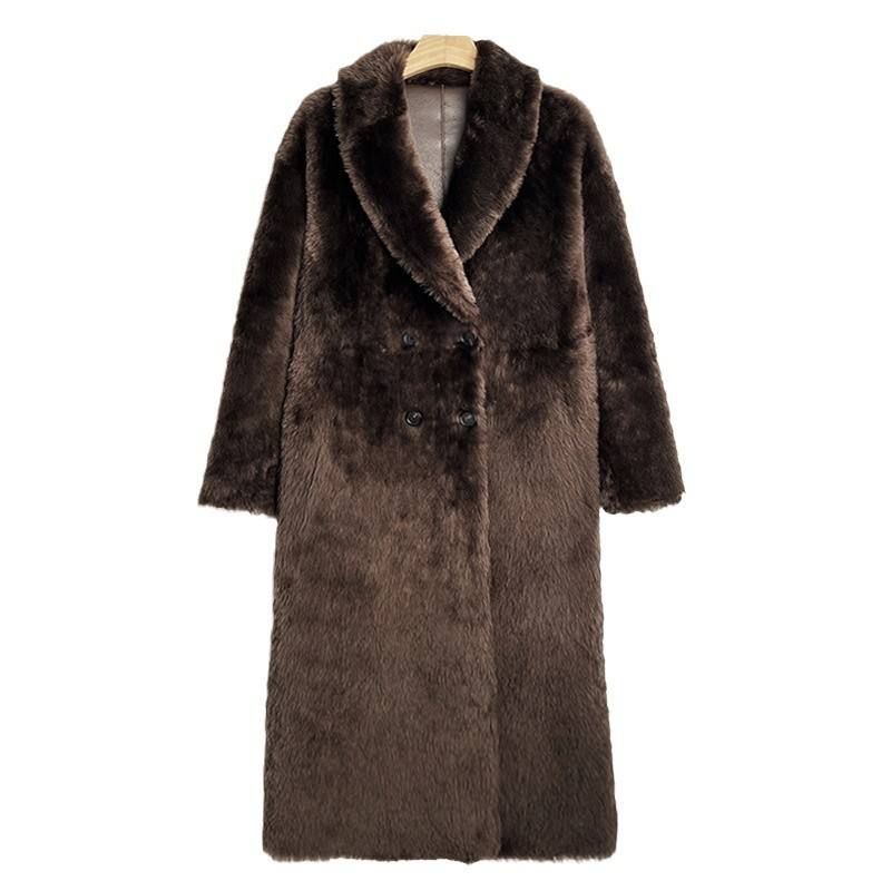 Women's genuine leather coat - Women Custom logo Fashion Clothing Natural Leather Fur Coa | Unidekuaidi