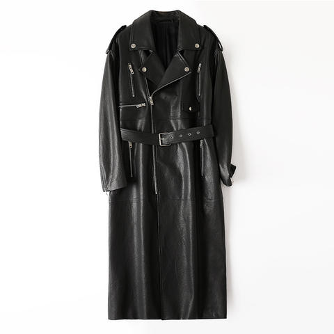 Women's genuine leather jacket - New All Plant Tanned Sheepskin European and American Stree | Unidekuaidi