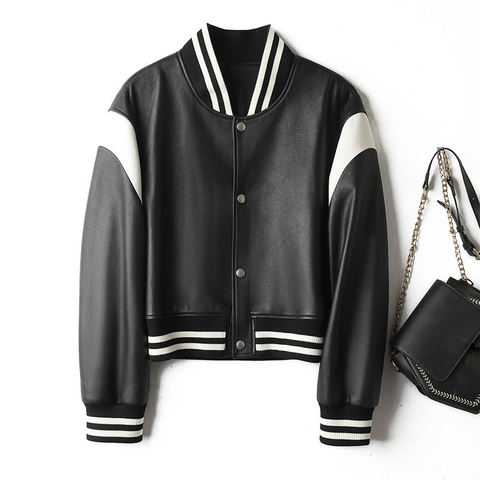 Women's genuine leather jacket - Wholesale Custom Bike Jacket Fashion Ladies Long Sleeves C | Unidekuaidi