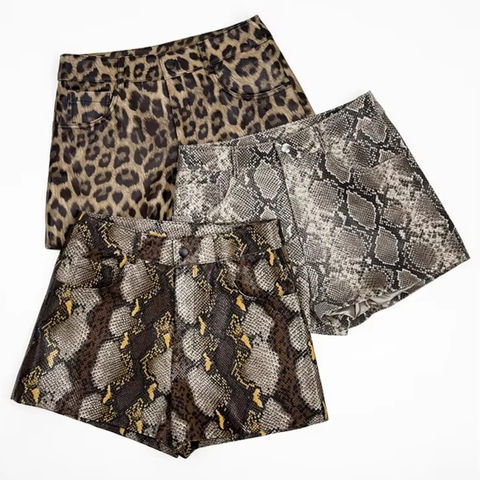 Women's genuine leather outerwear - New Products Hot Pattern Leather Short Sexy Leather Sheeps | Unidekuaidi
