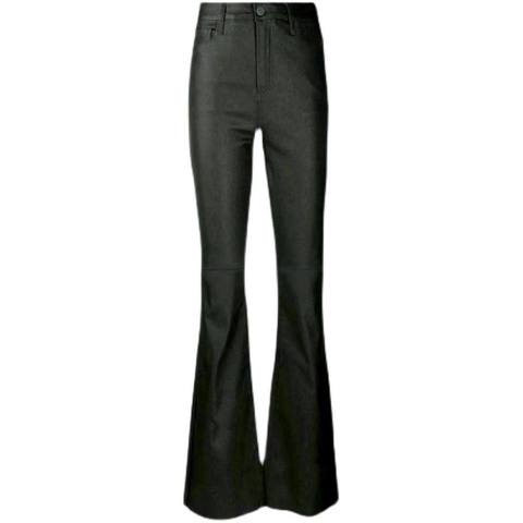 Women's genuine leather pants - New Type the Retro Style Genuine Leather Sheepskin Length | Unidekuaidi