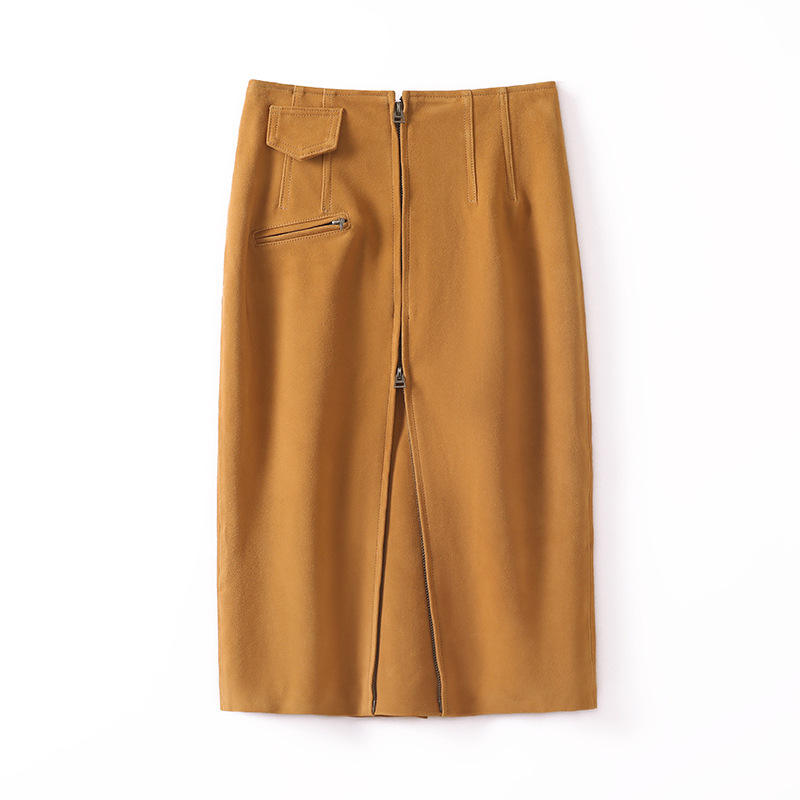 Women's genuine leather skirt - Hot Sell Product Genuine Leather Suede Skirt Street Style | Unidekuaidi